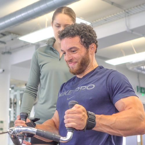 working out at ABS personal training